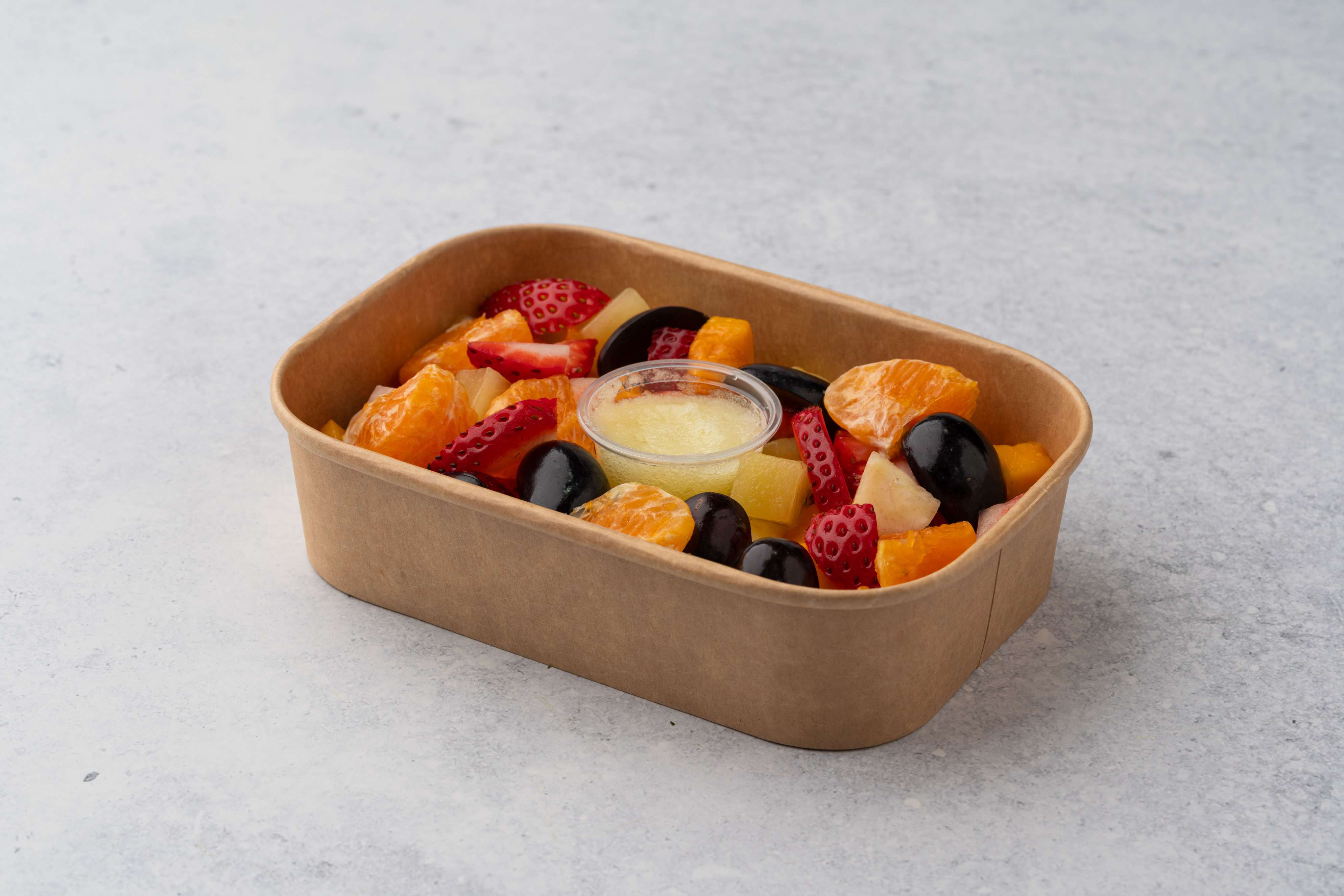 Refreshing Fruit Salad With Pineapple Juice
